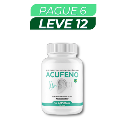 Acufeno - Suplemento Natural - Promoção Exclusiva + Frete Grátis
