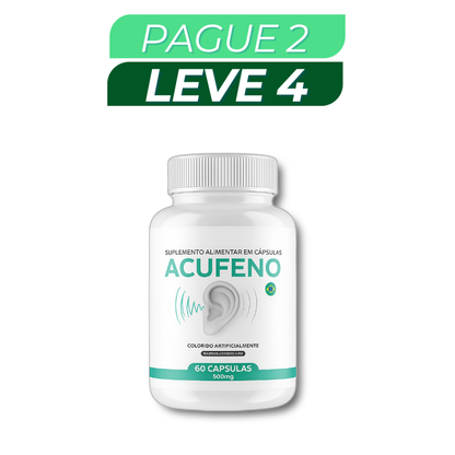 Acufeno - Suplemento Natural - Promoção Exclusiva + Frete Grátis