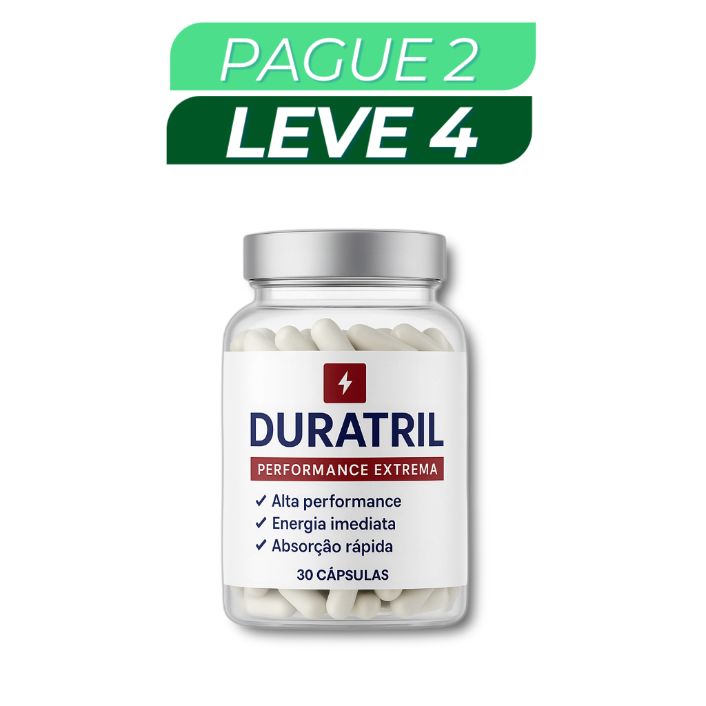 Duratril - Suplemento Natural - Promoção Exclusiva + Frete Grátis