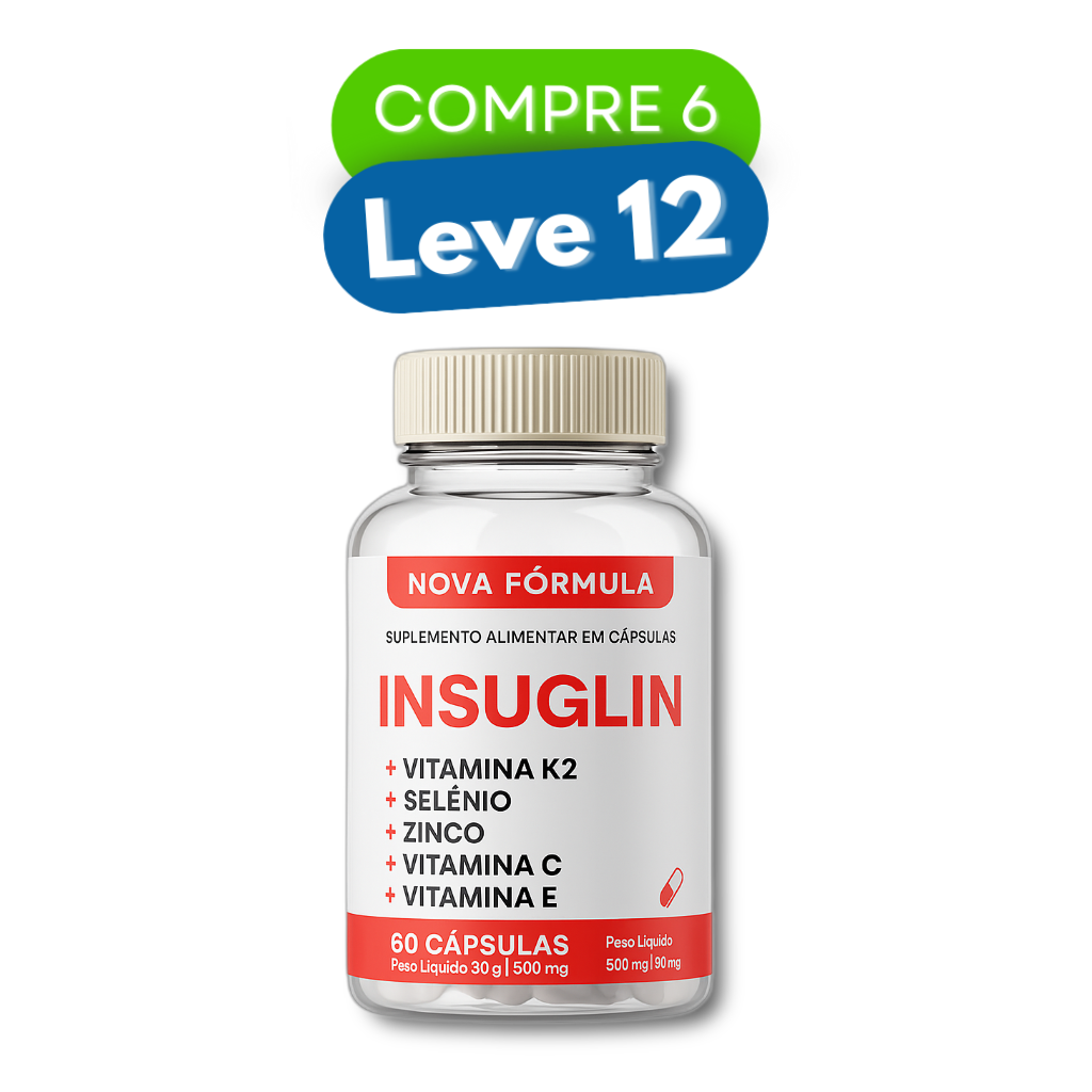 Insuglin - Suplemento Natural - Promoção Exclusiva + Frete Grátis