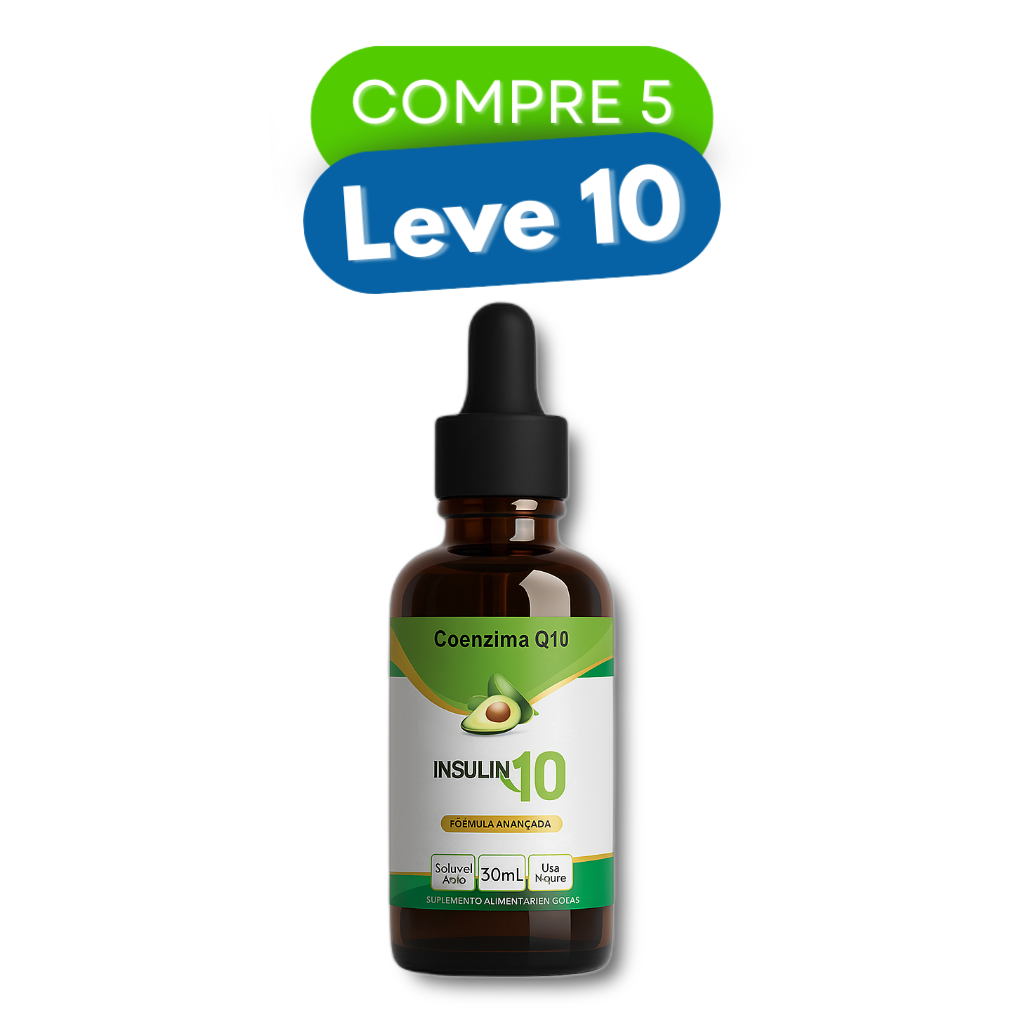 Insulin Q10 - Suplemento Natural - Promoção Exclusiva + Frete Grátis