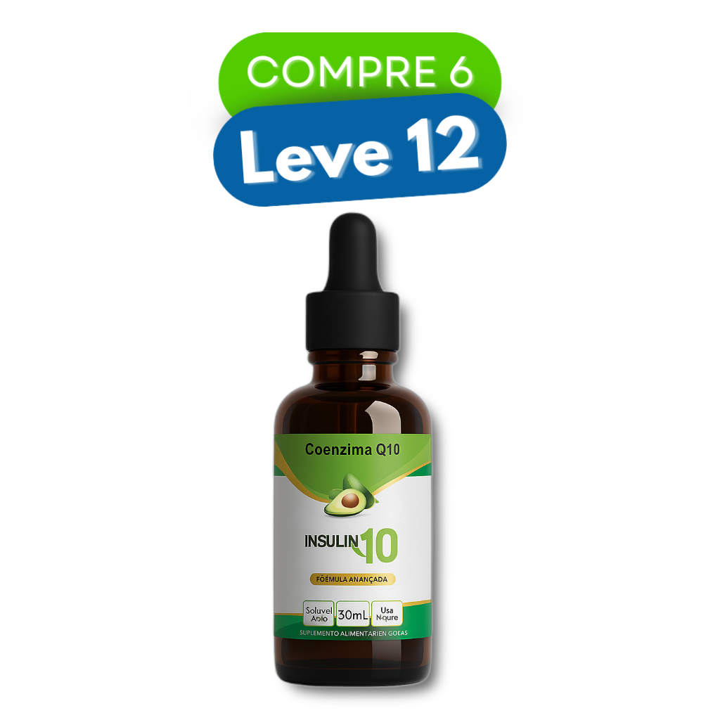 Insulin Q10 - Suplemento Natural - Promoção Exclusiva + Frete Grátis