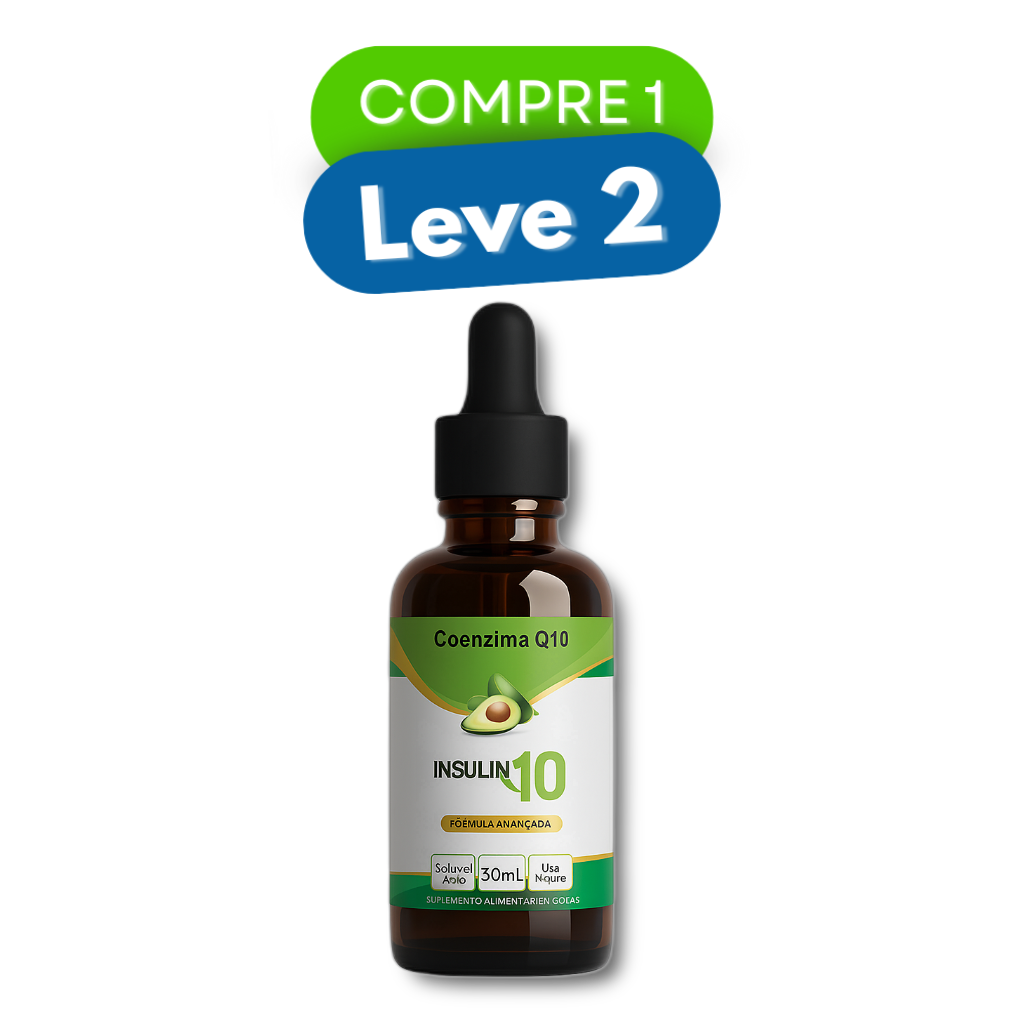 Insulin Q10 - Suplemento Natural - Promoção Exclusiva + Frete Grátis