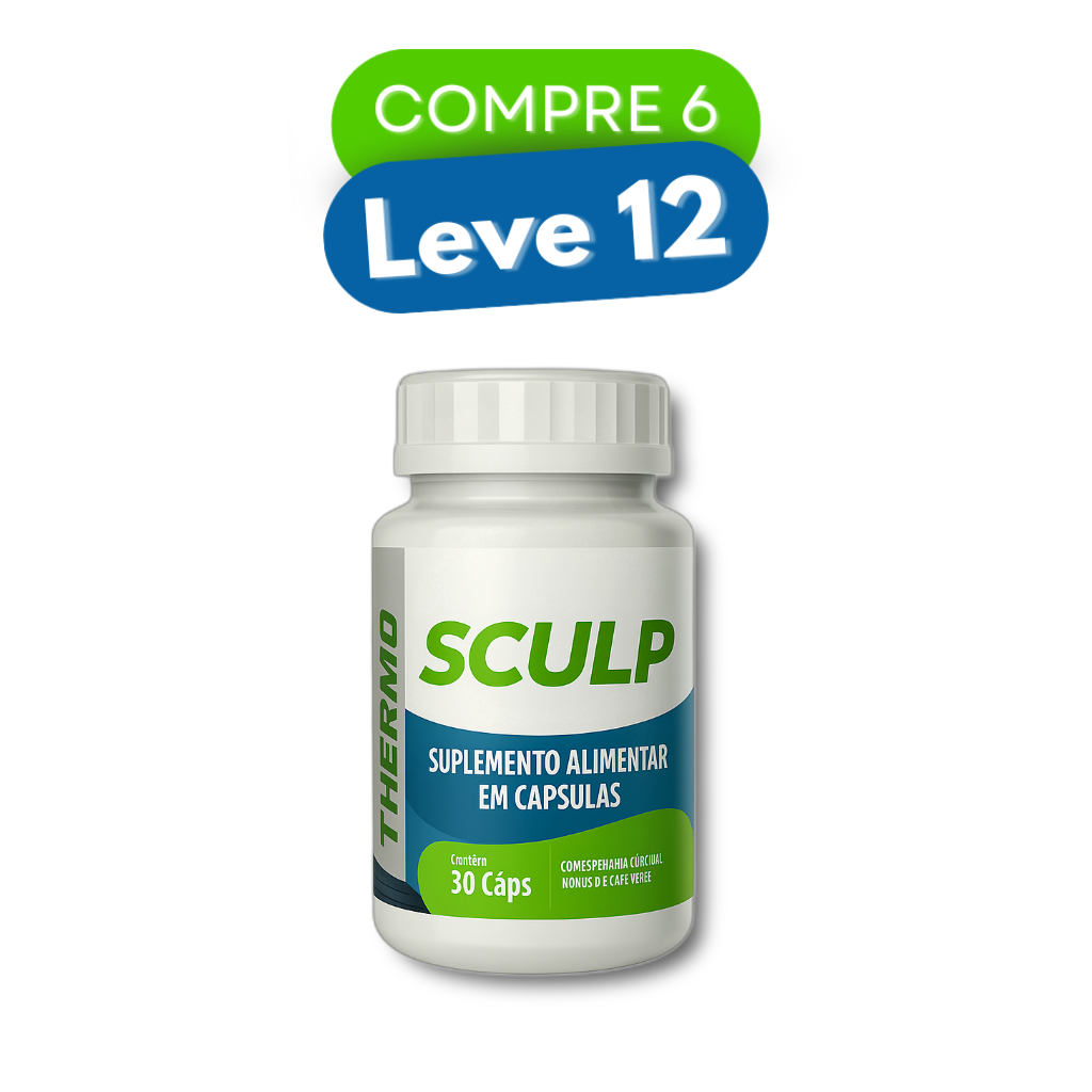 Sculp - Suplemento Natural - Promoção Exclusiva + Frete Grátis