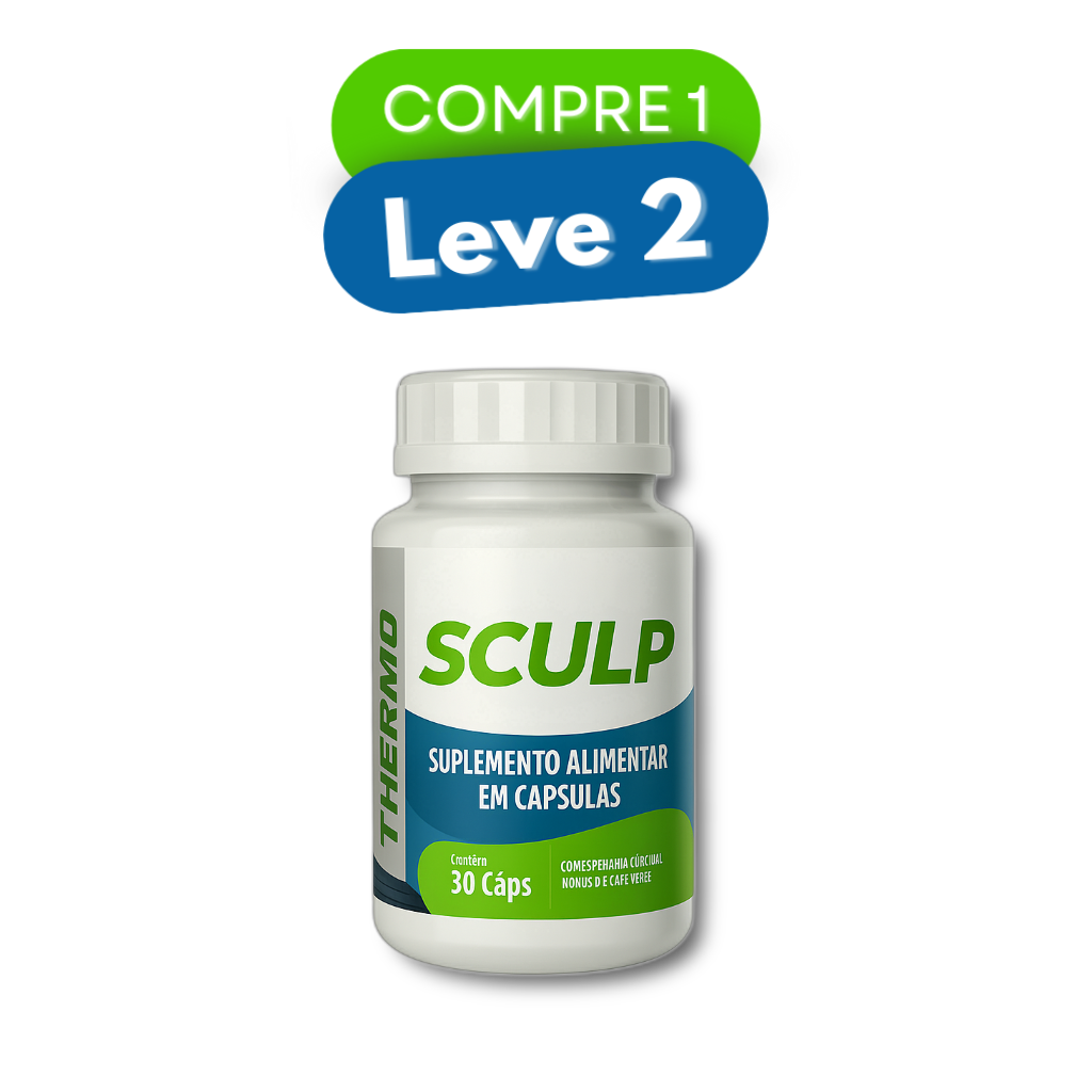 Sculp - Suplemento Natural - Promoção Exclusiva + Frete Grátis