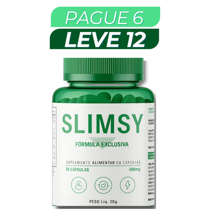 Slimsy - Suplemento Natural - Promoção Exclusiva + Frete Grátis