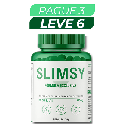 Slimsy - Suplemento Natural - Promoção Exclusiva + Frete Grátis