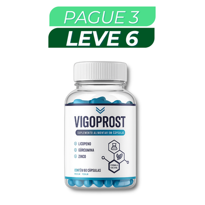 Vigoprost - Suplemento Natural - Promoção Exclusiva + Frete Grátis