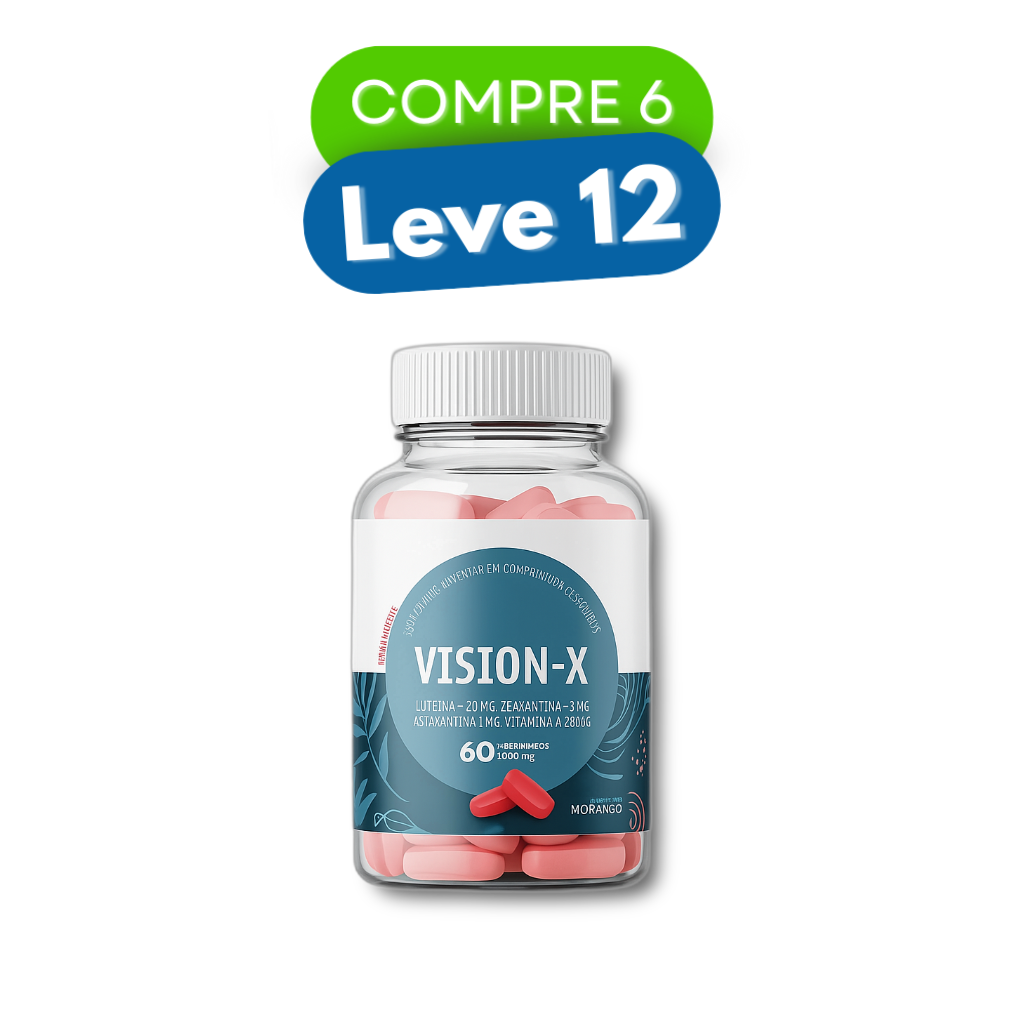 Vision X - Suplemento Natural - Promoção Exclusiva + Frete Grátis